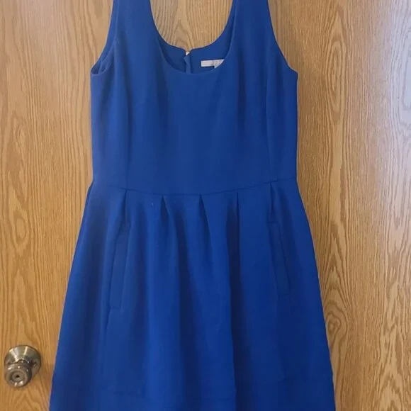 Banana Republic Royal Blue Midi Dress - Picture 5 of 5